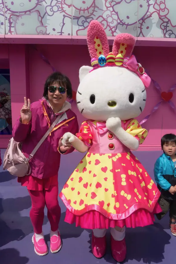 Chris and Hello Kitty